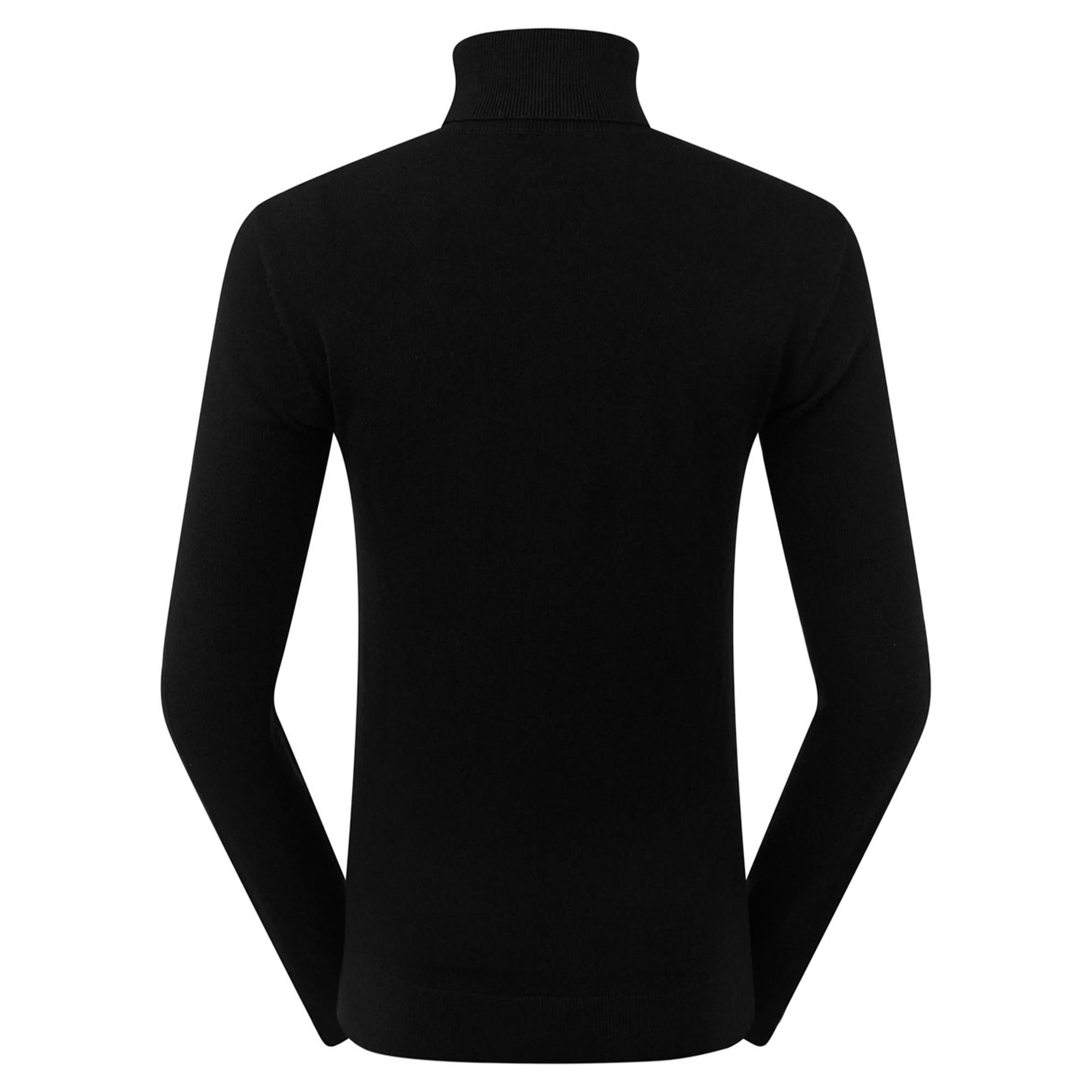 Pure Golf Glow Ladies Golf Roll Neck Black